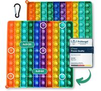 RVKAL-Popit 2 En 1,Planche De Multiplication Et Tableau Des Centaines-Jeu D'Apprentissage 1X1 Pour Montessori-Xxl Pop On It Jouet Fidget