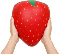 RVKAL-Squishies Géant Jumbo Fraise Super Doux Lent Rising Squeeze Jouets Soulagement Du Stress Grand Fruit Jouet Parfumé Kawaii Collection De Cadeaux