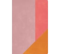Rvr 1960 Biblia de Estudio Arcoíris, Rosa Cuarzo, Símil Piel Con Índice