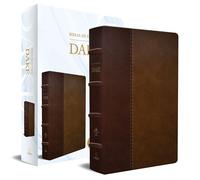 Rvr 1960 Biblia De Estudio Dake, Tamaño Grande, Piel Duotono Marrón / Spanish Rvr 1960 Dake Study Bible, Large Size, Duotone Brown Leather