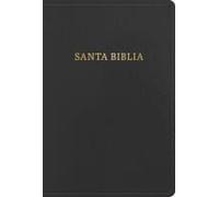 Rvr 1960 Biblia Letra Gigante, Negro Imitación Piel Con Índice (Edición 2023)
