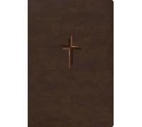 Rvr 1960 Biblia Letra Grande, Tamaño Manual, Edición Especial, Café Tierra, Símil Piel