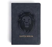 Rvr 1960 Biblia Letra Grande Tamaño Manual Edición Especial, Ceniza, Símil Piel