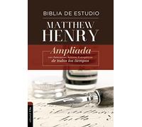 RVR, Biblia de Estudio Matthew Henry, Tapa Dura, Interior a dos colores