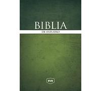 RVR, Biblia de Estudio, Tapa Dura, Comfort Print