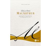 RVR60, Biblia de Estudio MacArthur, Tapa rústica, Café