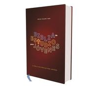 RVR60, Biblia de Estudio para Jóvenes Adolescentes, Tapa dura, Palabras de Jesús en Rojo, Comfort Print