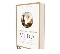 RVR60, Biblia de estudio Vida, Leathersoft, Interior a color, Comfort Print