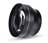 RvSky Accessoires de Photographie 67mm 2.2X Universal Teleconverter Lens DSLR Cameras Accessoire