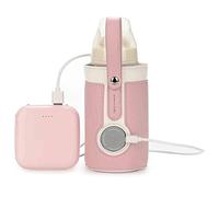 Rvtkak Chauffe-biberon USB, Chauffe-biberon portable pour bébé avec contrôle de température, Chauffe-biberon pour bébé en déplacement, Sac isotherme pour bébé, Chauffe-biberon pour bébé, Isolation