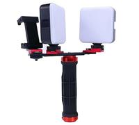 RVUEM Accessoire de Photographie Dentaire, Lampe de Remplissage Dentaire, Lampe d'Appoint pour Photographie Buccale par Smartphone, pour Esthétique Macro Photographie,A with Bluetooth