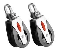 RVUEM Accessoires pour Reformer Pilates : Cale de Reformer | Changement de Vitesse Réglable | Composants de Poulie | Blocages de Corde Pilates, Équipement Pilates pour Maison et Studio,002 2pcs