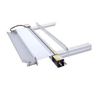RVUEM Machine à Cintrer Acrylique PVC 30/60/125cm avec Support et Guide d'angle, Outil de Cintrage Chaud pour Plexiglas, Feuilles Plastiques et Fabrication d'Enseignes,Heating Length 1250mm