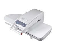 RVUEM Presse à Vapeur Professionnelle, Plateau Surdimensionné 650 X 240 MM, Presse à Vapeur NuméRique Professionnelle pour VêTements, pour Draps, Taies d'oreiller Et Linge De Table,Blanc