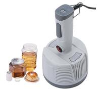 RVUEM Thermoscelleuse à Induction éLectromagnéTique, Thermoscelleuse Portative 20-100mm, Vitesse Scellage: 0,5-4 S, Puissance Et Temps RéGlables, pour Sceller des Bouteilles en Plastique Et en Verre