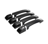 RVVJFHMSH Couvre-poignées de porte extérieures noir brillant, Compatible Pour Land Rover Range Vogue L322 2002-2012