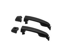 RVVJFHMSH Poignée de porte de voiture Compatible Pour Toyota Land Cruiser Prado FJ150 09-C Poignée: 69210-60160-C0 Couvercle FR: 69250-60070-C0 FL: 69250-60060-C0(2PCS REAR LEFT RIGHT)