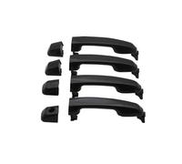 RVVJFHMSH Poignée de porte de voiture Compatible Pour Toyota Land Cruiser Prado FJ150 09-C Poignée: 69210-60160-C0 Couvercle FR: 69250-60070-C0 FL: 69250-60060-C0(4PCS ONE SET)
