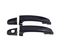 RVVJFHMSH Poignée de porte extérieure avant/arrière gauche/droite noire, Compatible Pour Ford Ranger Everest T6 T7 Mazda BT50 2012-2020 AB3926224A46AA UC9M59415(Front LH RH 2Pcs)