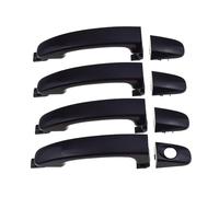 RVVJFHMSH Poignée de porte extérieure avant/arrière gauche/droite noire, Compatible Pour Ford Ranger Everest T6 T7 Mazda BT50 2012-2020 AB3926224A46AA UC9M59415(A Set 4Pcs)