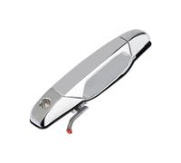 RVVJFHMSH Poignée de porte extérieure chromée Compatible Pour Sierra Yukon Cadillac Escalade Pickup, Chevrolet Silverado Tahoe GMC 5960521 25960526(Chrome Front Left)
