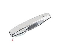 RVVJFHMSH Poignée de porte extérieure chromée Compatible Pour Sierra Yukon Cadillac Escalade Pickup, Chevrolet Silverado Tahoe GMC 5960521 25960526(Chrome Rear Left)