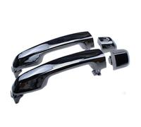 RVVJFHMSH Poignée de porte extérieure de voiture avant/arrière gauche/droite Compatible Pour Toyota Land Cruiser 4Runner Lexus GX460 2008-2018 69210-60100-C0 69210-60100(FRONT LEFT RIGHT 2PC)