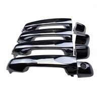 RVVJFHMSH Poignée de porte extérieure de voiture avant/arrière gauche/droite Compatible Pour Toyota Land Cruiser 4Runner Lexus GX460 2008-2018 69210-60100-C0 69210-60100(A SET 4 PCS)