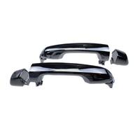 RVVJFHMSH Poignée de porte extérieure de voiture avant/arrière gauche/droite Compatible Pour Toyota Land Cruiser 4Runner Lexus GX460 2008-2018 69210-60100-C0 69210-60100(REAR LEFT RIGHT 2Pcs)