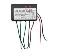 Rvyan DC12V-24V LED Strip Light Controller Jump Water Burst Flash Horse Sign Lumineux Word Exposed Light Box RGB Controller 4CH