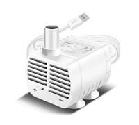 Rvyan Pompe à Eau USB Silencieuse Pompe à Eau Brosses pour Distributeur D'eau pour Animaux de Compagnie pour Roches Aquarium Pompes Submersibles Aquarium, A