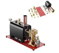 RW-BL1K Mini moteur à vapeur réversible monocylindre et modèle de chaudière pour collectionneurs de bateaux à vapeur amateurs industriels