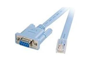 RW RoutersWholesale Cable Console RJ45 DB9F, 6FT, 1,80m Compatible Cisco CAB-CONSOLE-RJ45=