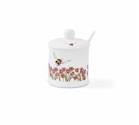RW WN4091-XD Royal Worcester Wrendale Designs Flight of the Bumble Bee Pot de conservation avec cuillère en céramique