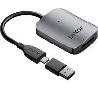 RW515 CFexpress Type A Card Reader, Up to 900MB/s, USB 3.2 Gen 2 CFe Type A Memory Card Reader, CF Card Reader with USB-C Cable/USB-C to USB-A Adapter (LRW515U-RNHNG)