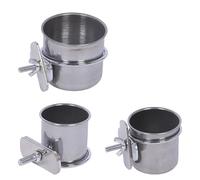 RWAJZAX Bird Bowl Tasse d'entraînement pour perroquets Jouet pour perroquets bloqueurs de cockatiels Gym Jouet pour cage à eau