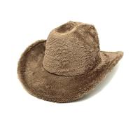 RWAJZAX Chapeau de cowboy en peluche pour enterrement de vie de jeune fille, discothèque, discothèque, cowboy pour acteur, boîte de nuit, ceinture inspirée de l'occidental
