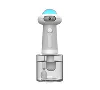 RWAJZAX Distributeur automatique de mousse pour animaux de compagnie - En ABS - Moussant rapidement - Design d'économie d'eau - Pour le bain des chiens et des chats - Distributeur de savon électrique