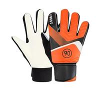 RWAJZAX Gants de gardien de but de football professionnels - Gants élastiques réglables - Ne se lissent pas - Facile à utiliser - Pour enfants et adultes