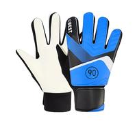 RWAJZAX Gants de gardien de but de football professionnels - Gants élastiques réglables - Ne se lissent pas - Facile à utiliser - Pour enfants et adultes