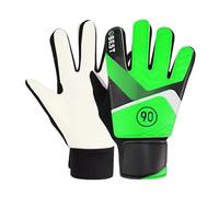 RWAJZAX Gants de gardien de but de football professionnels - Gants élastiques réglables - Ne se lissent pas - Facile à utiliser - Pour enfants et adultes