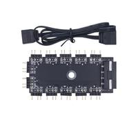 RWAJZAX Interfaces ARGB 5 V 3 broches Hubs ARGB LED Hubs pour des effets d'éclairage cohérents dans les constructions de PC et les configurations de jeu accessoire contrôleur d'éclairage