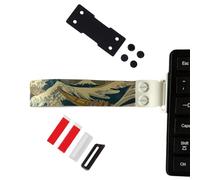 RWAJZAX Lanière réglable pour claviers Bande tissée ergonomique pour accessoires d'ordinateur portable et transport facile à transporter Lanière tissée à la mode pour claviers