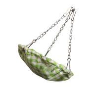 RWAJZAX Lit à oiseaux pour cage avec fond stable - Balançoire suspendue - Nid étanche pour perruches, perruches, tourterelles - Cadeau suspendu