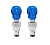 RWAJZAX Lot de 2 lampes LED en forme de tête de mort pour roue de voiture, moto, vélo, accessoires pour homme, vélo de route, femmes, enfants