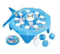 RWAJZAX Petit brise-glace pingouin jouet enfants compétition interactive jeu de bureau amusant enfants adultes planche sauve les pingouins les tapotements