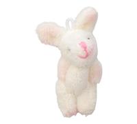 [RWAJZAX] Porte-clés en forme de lapin doux 4,5 cm Bouquet décoratif pour poupées Sac à bandoulière Accessoires