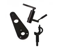 RWAJZAX Support de bras de lecture haut de gamme en alliage d'aluminium Support de levage de bras pour tourne-disques vinyles Accessoires Tourne-disque en alliage d'aluminium Professionnel