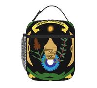Rwanda Emblème National Sac À Repas Pour Femmes Hommes Large Ouverture Portable Poche Boîte À Repa Adultes Sac À Repas Enfants Pique-Nique Plage