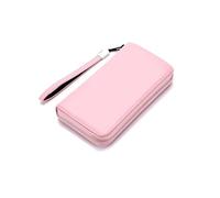 RWCCCRW Étuis à Cartes de Visite pour Femmes, Portefeuilles, Sacs à Main, organisateurs d'argent, Sacs à Main, Pinces à Billets en Cuir véritable, Portefeuilles bloquants (Taille : Rose)